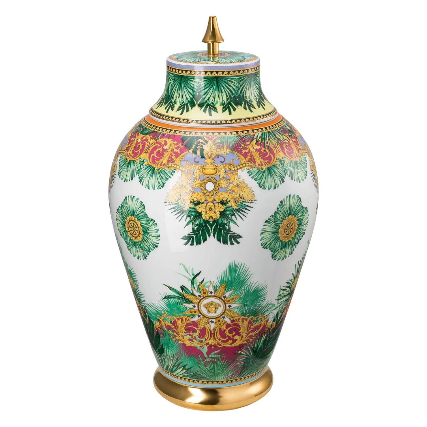 Versace Bodenvasen|Große Vasen|Deckelvase 76 cm