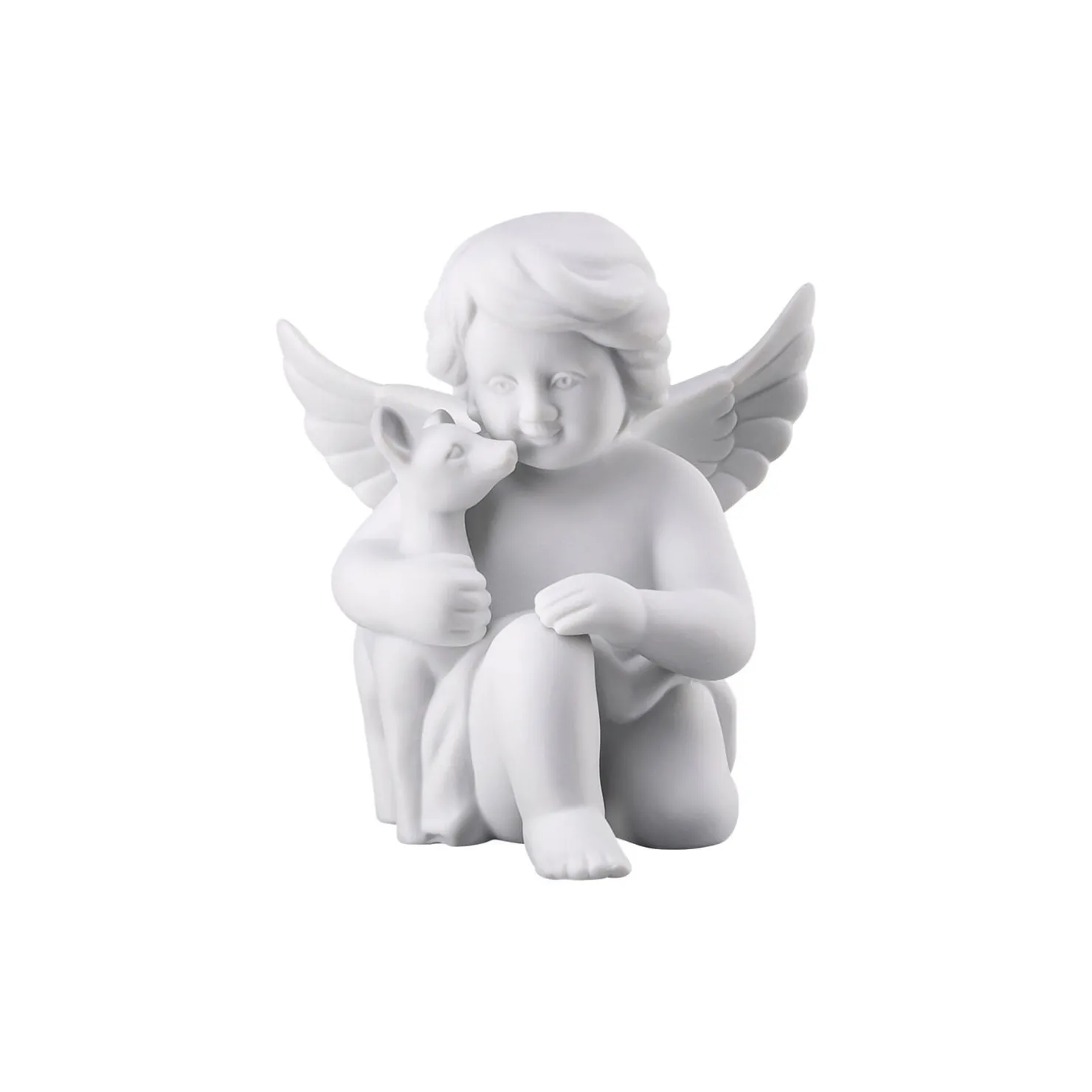 Rosenthal Engelfiguren|Engel mit Bambi