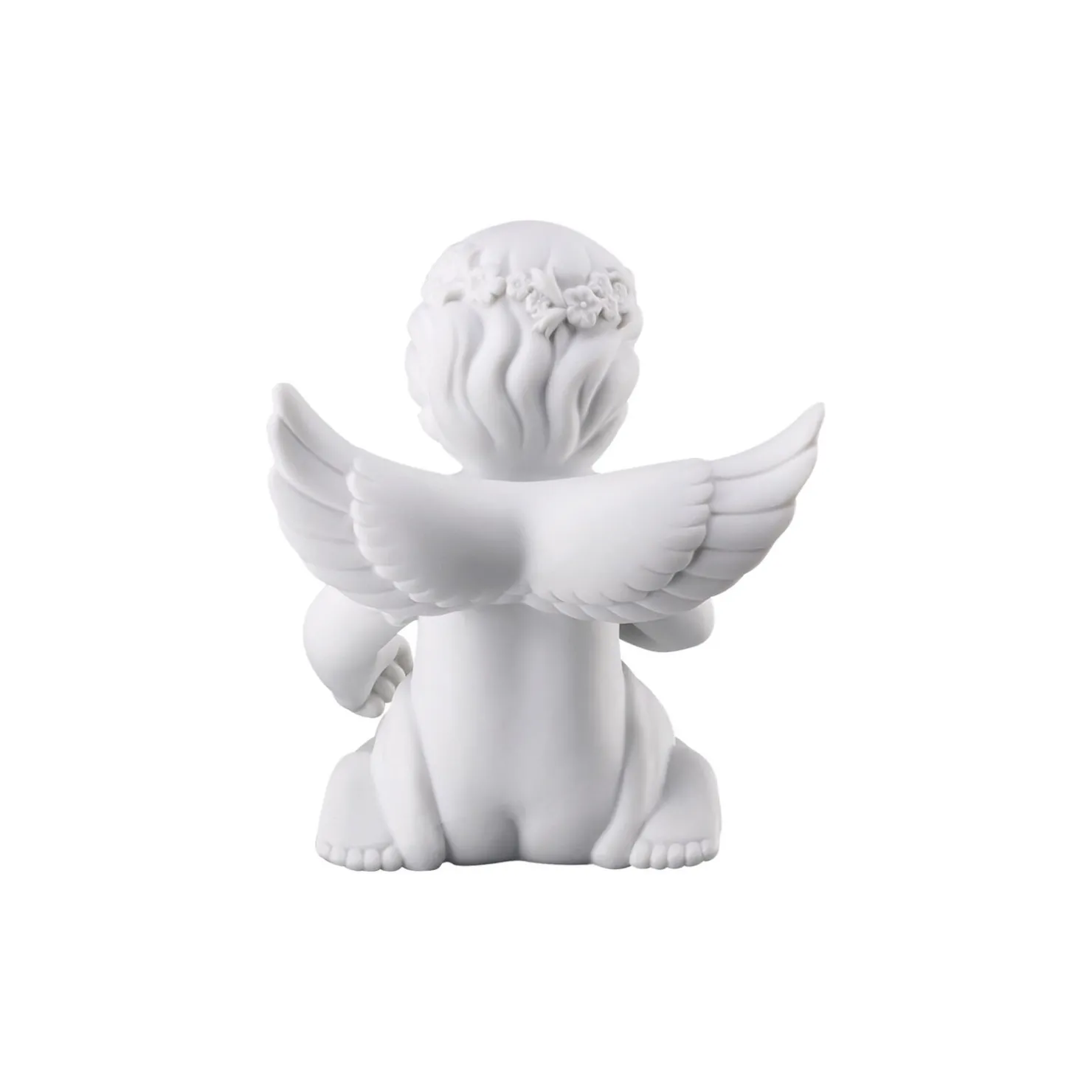 Rosenthal Engelfiguren|Engel mit Blumenkranz