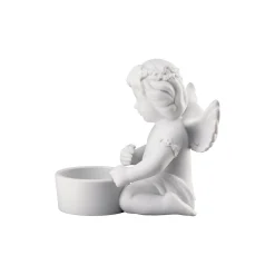 Rosenthal Kerzenständer & Teelichthalter|Engelfiguren|Engel mit Blumenkranz