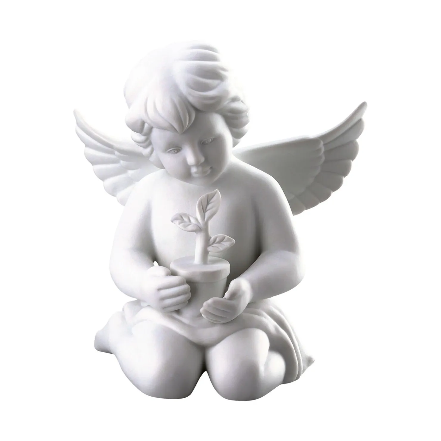 Rosenthal Engelfiguren|Engel mit Blumentopf