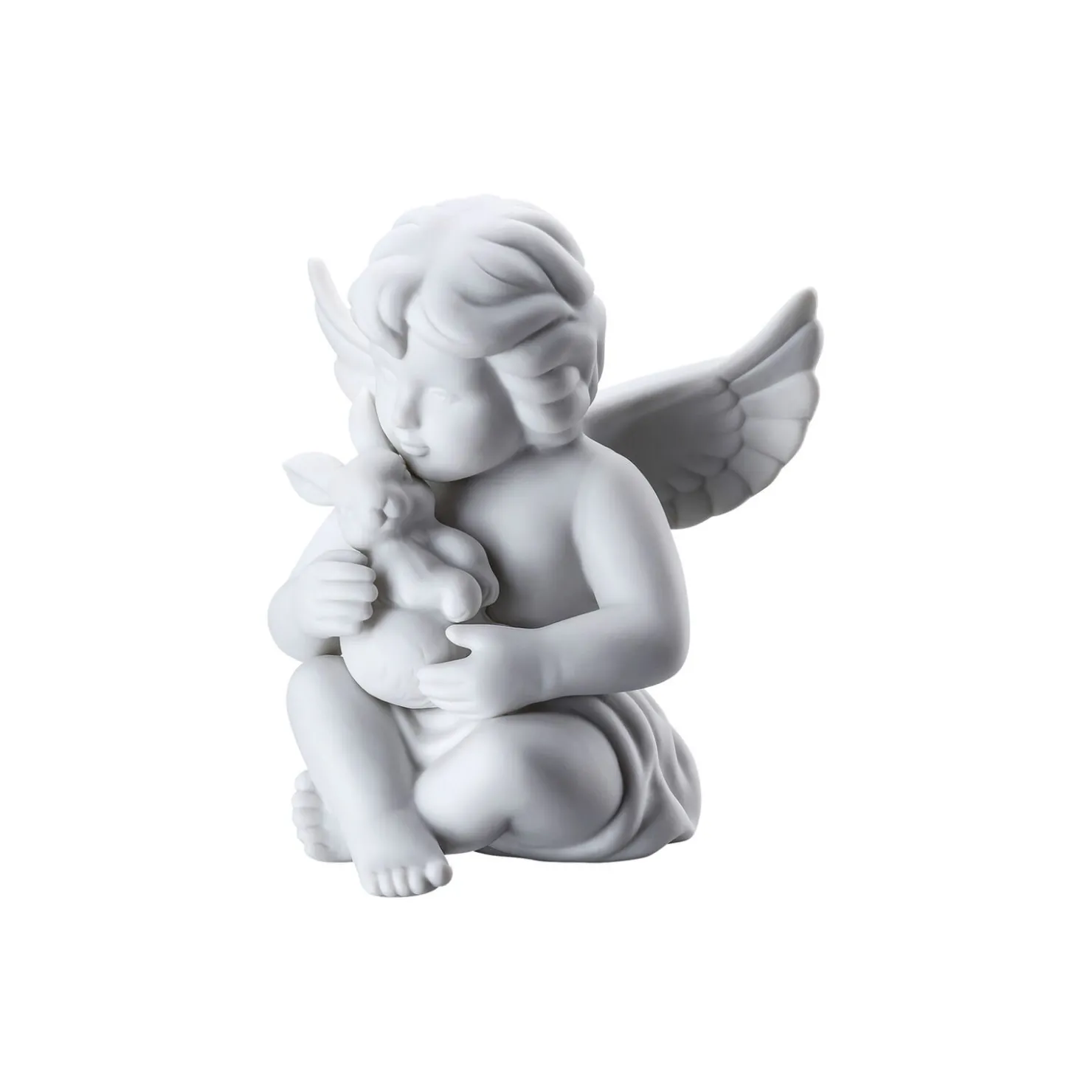 Rosenthal Engelfiguren|Engel mit Hase