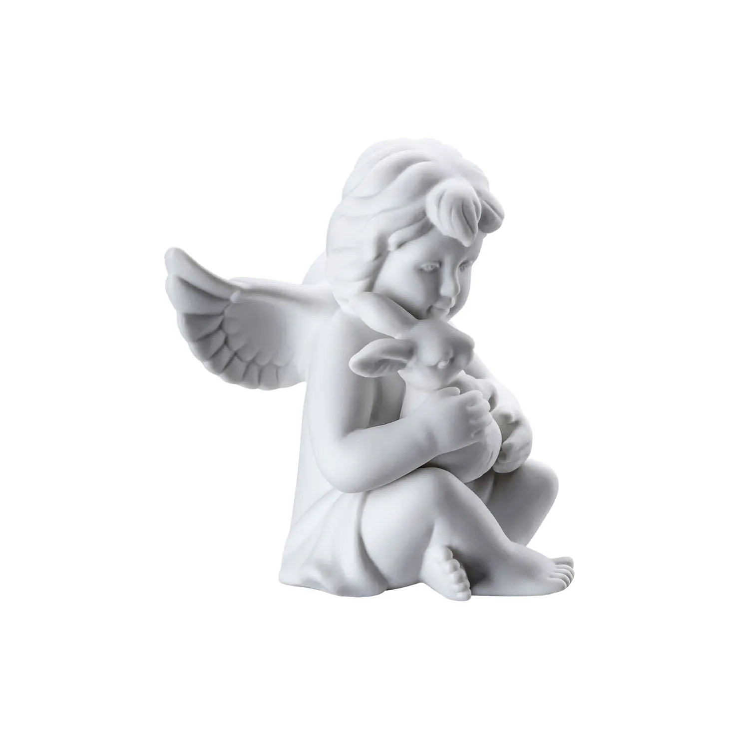Rosenthal Engelfiguren|Engel mit Hase