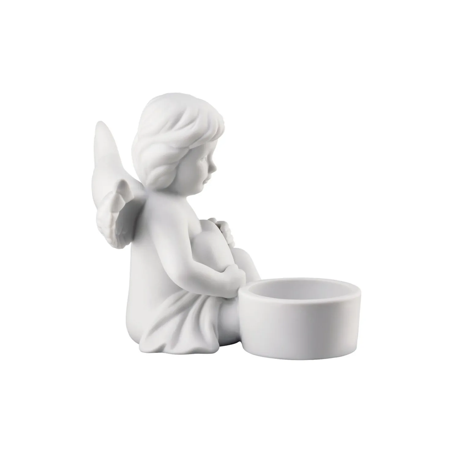 Rosenthal Kerzenständer & Teelichthalter|Engelfiguren|Engel mit Herz