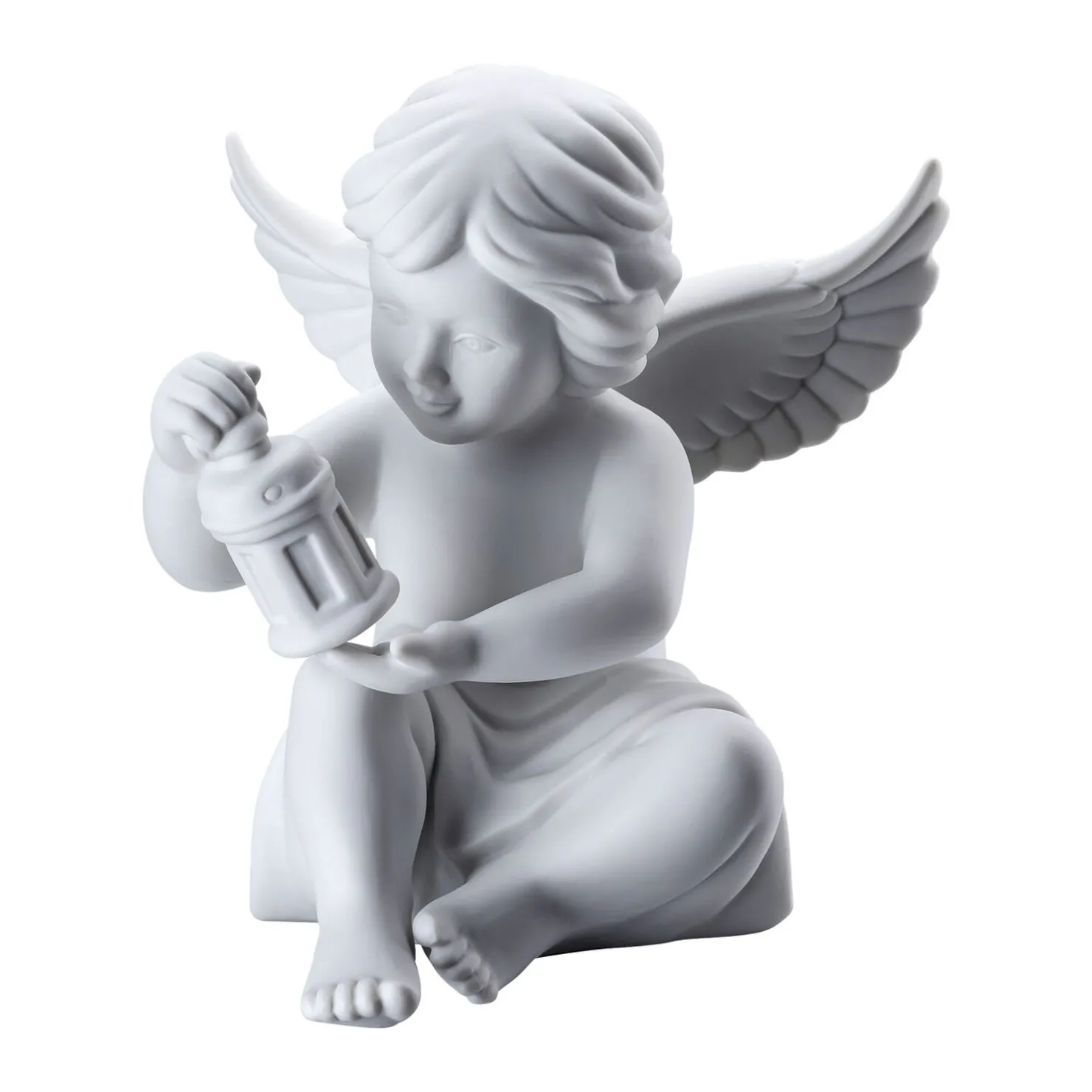 Rosenthal Engelfiguren|Engel mit Laterne