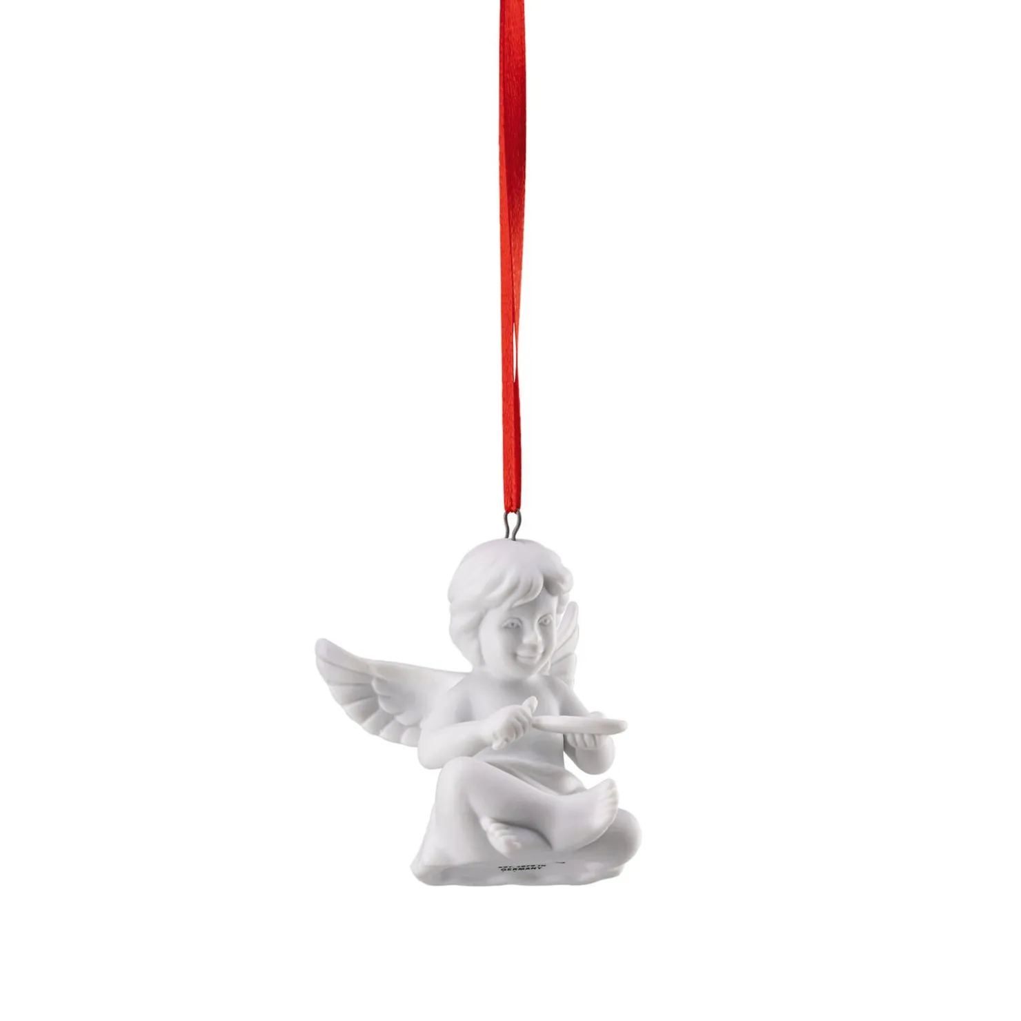 Rosenthal Engelfiguren|Anhänger & Weihnachtskugeln|Engel mit Malerpalette