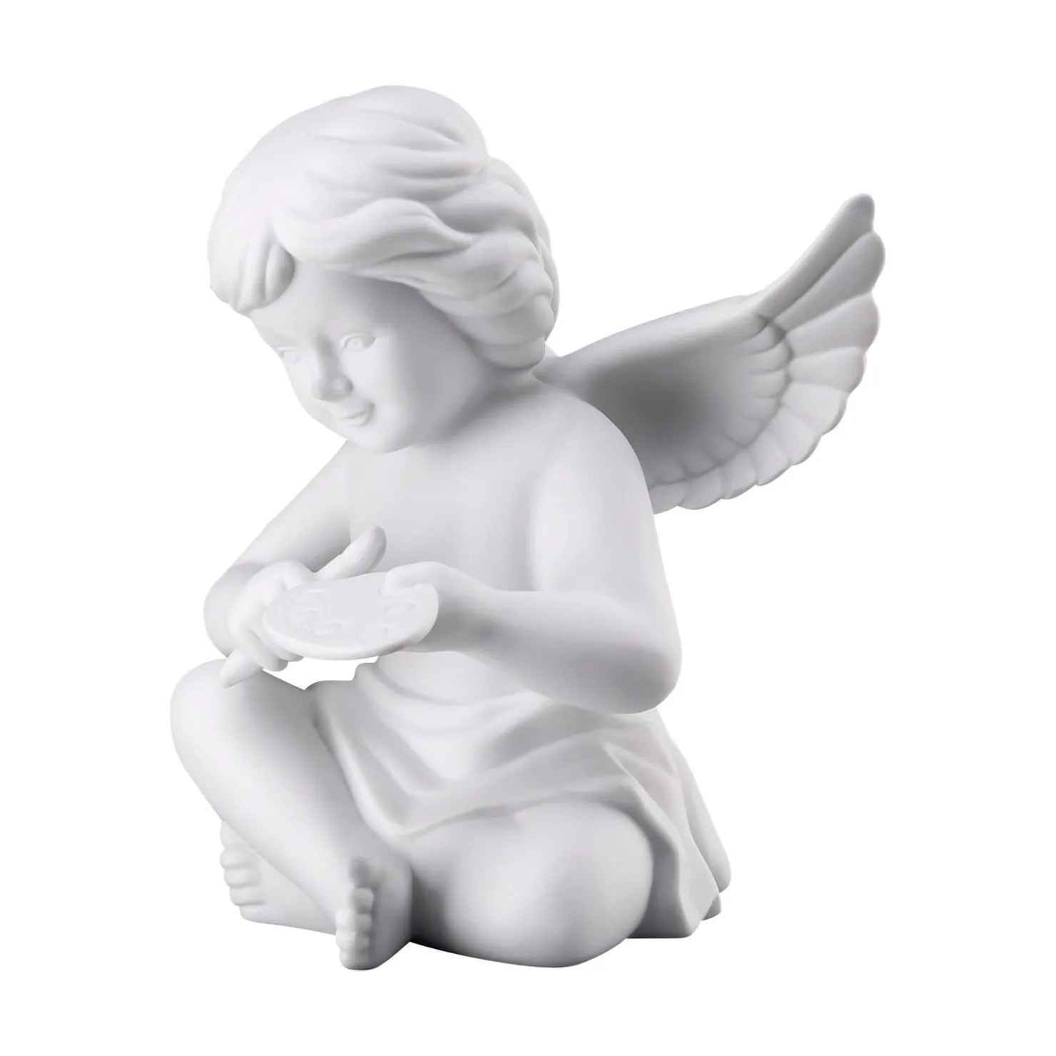 Rosenthal Engelfiguren|Engel mit Malerpalette