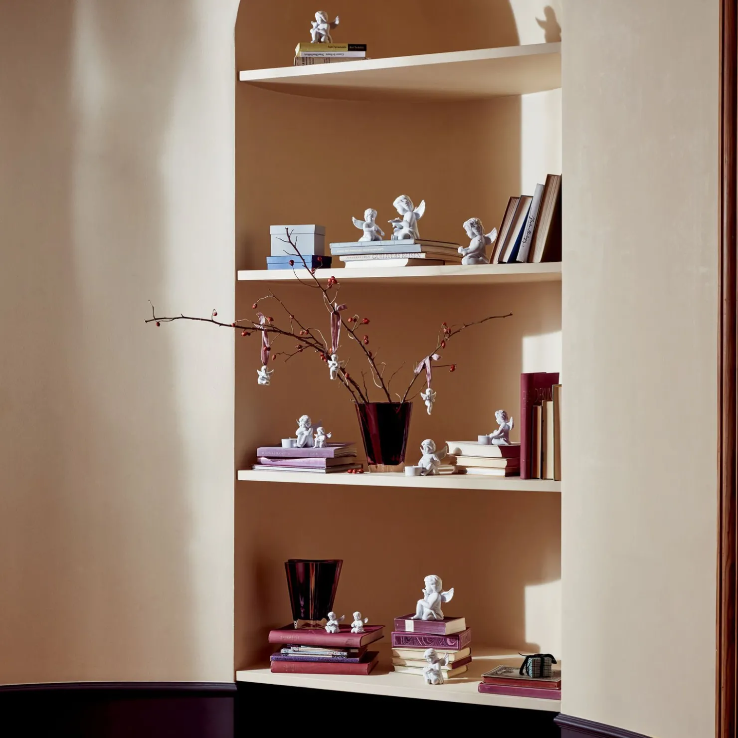 Rosenthal Engelfiguren|Engel mit Malerpalette