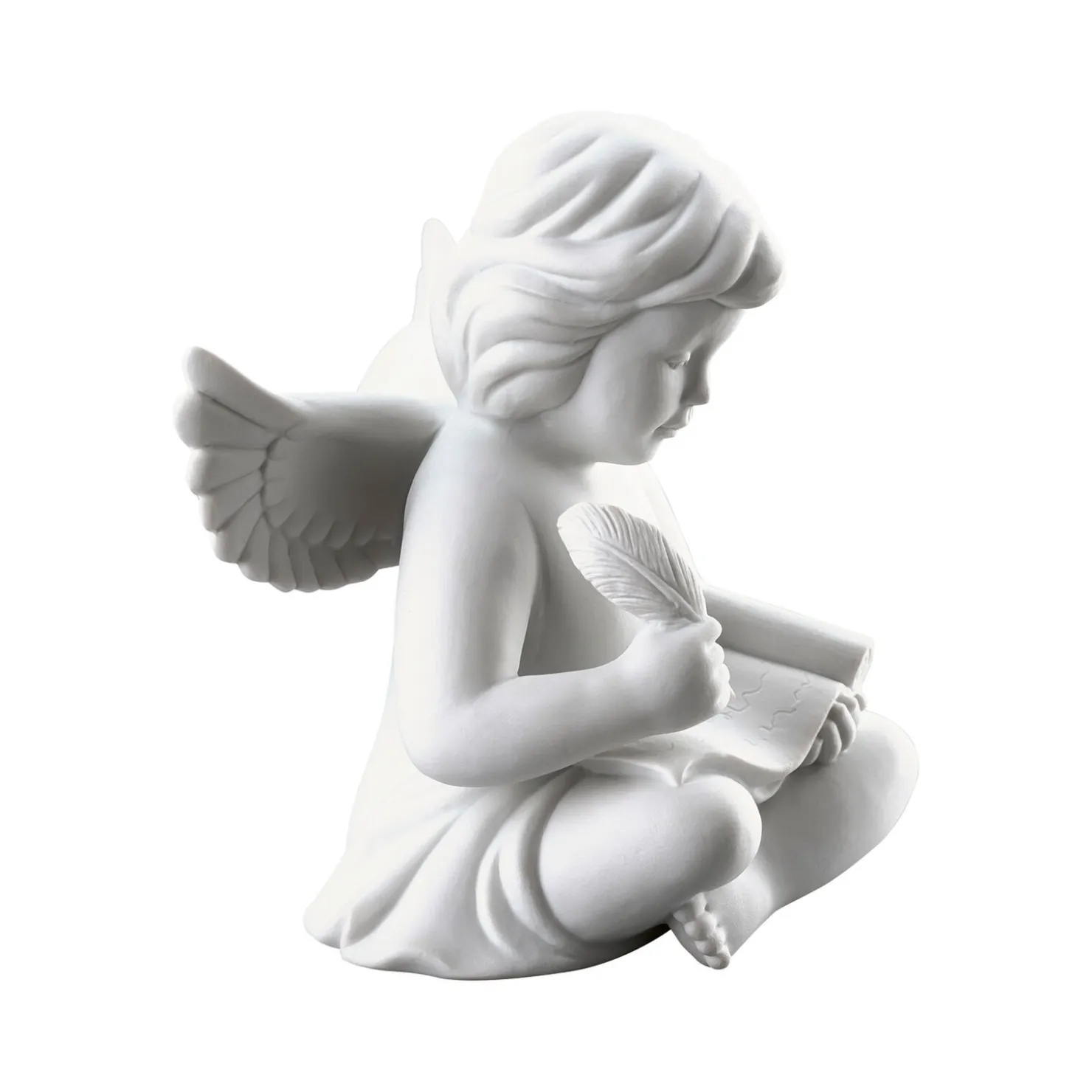 Rosenthal Engelfiguren|Engel mit Schriftrolle