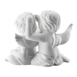 Rosenthal Engelfiguren|Engelpaar mit Blumenkranz
