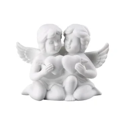 Rosenthal Engelfiguren|Engelpaar mit Herz