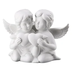 Rosenthal Engelfiguren|Engelpaar mit Herz