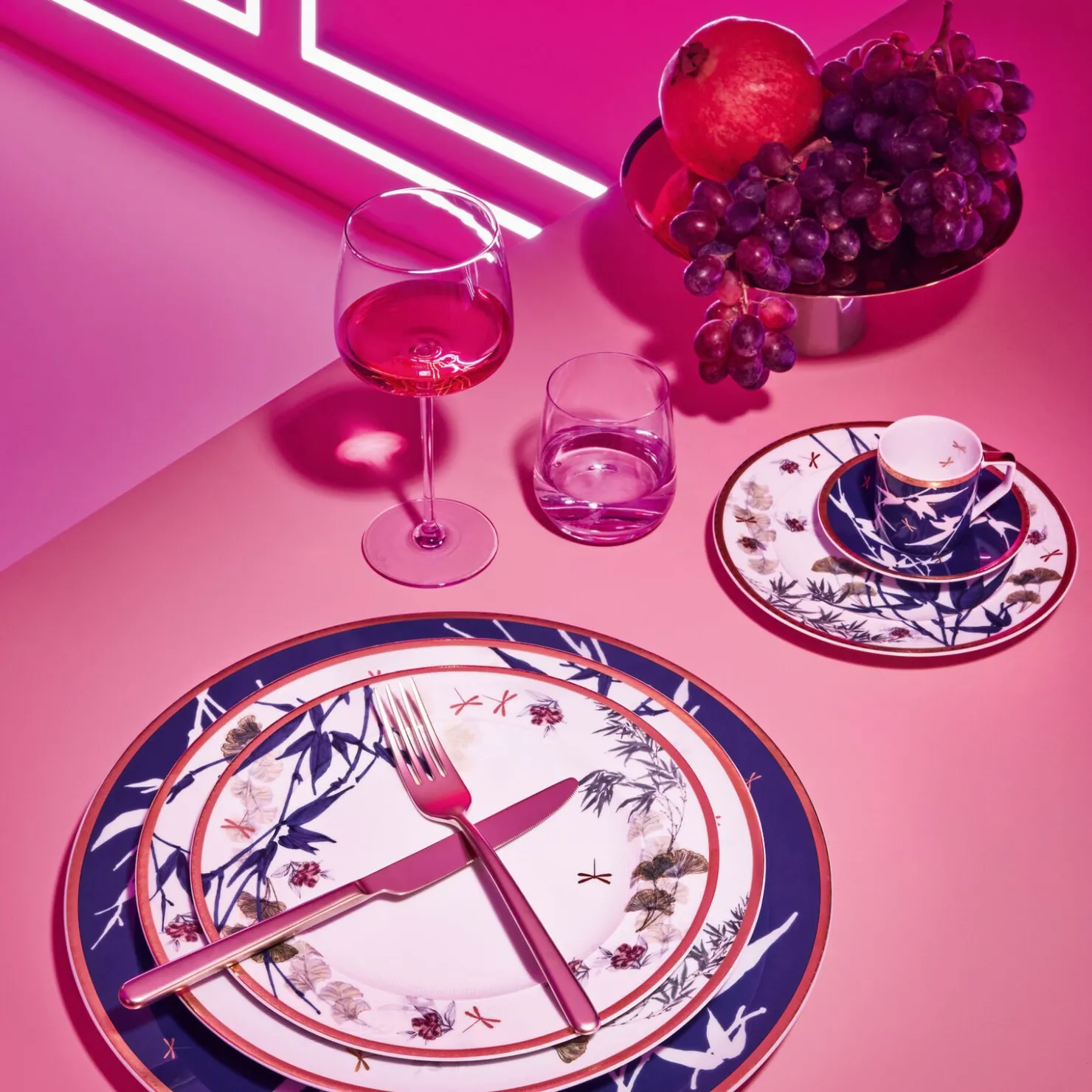 Rosenthal Flache Teller|Kuchen- & Dessertteller|Frühstücksteller 22 cm