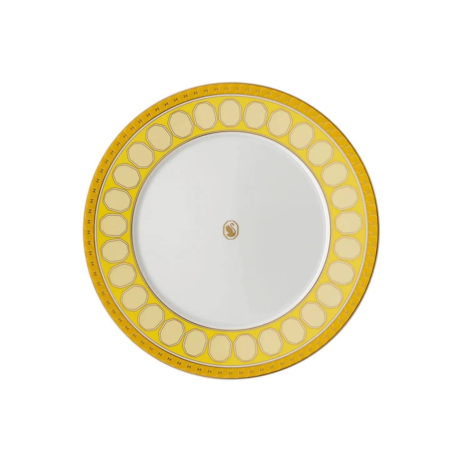 Swarovski x Rosenthal Flache Teller|Kuchen- & Dessertteller|Frühstücksteller 23 cm