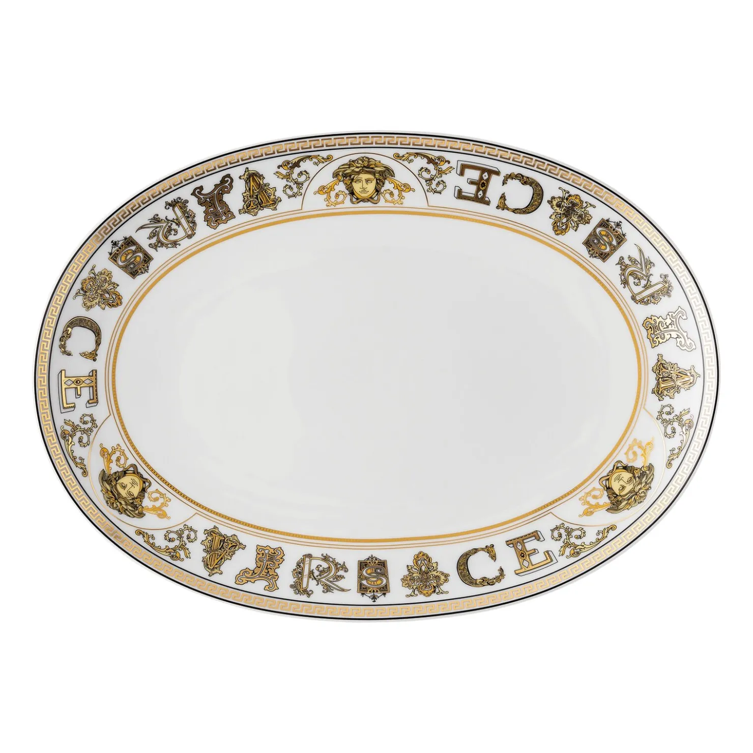 Versace Mittlere Servierplatten|Platte 33 cm