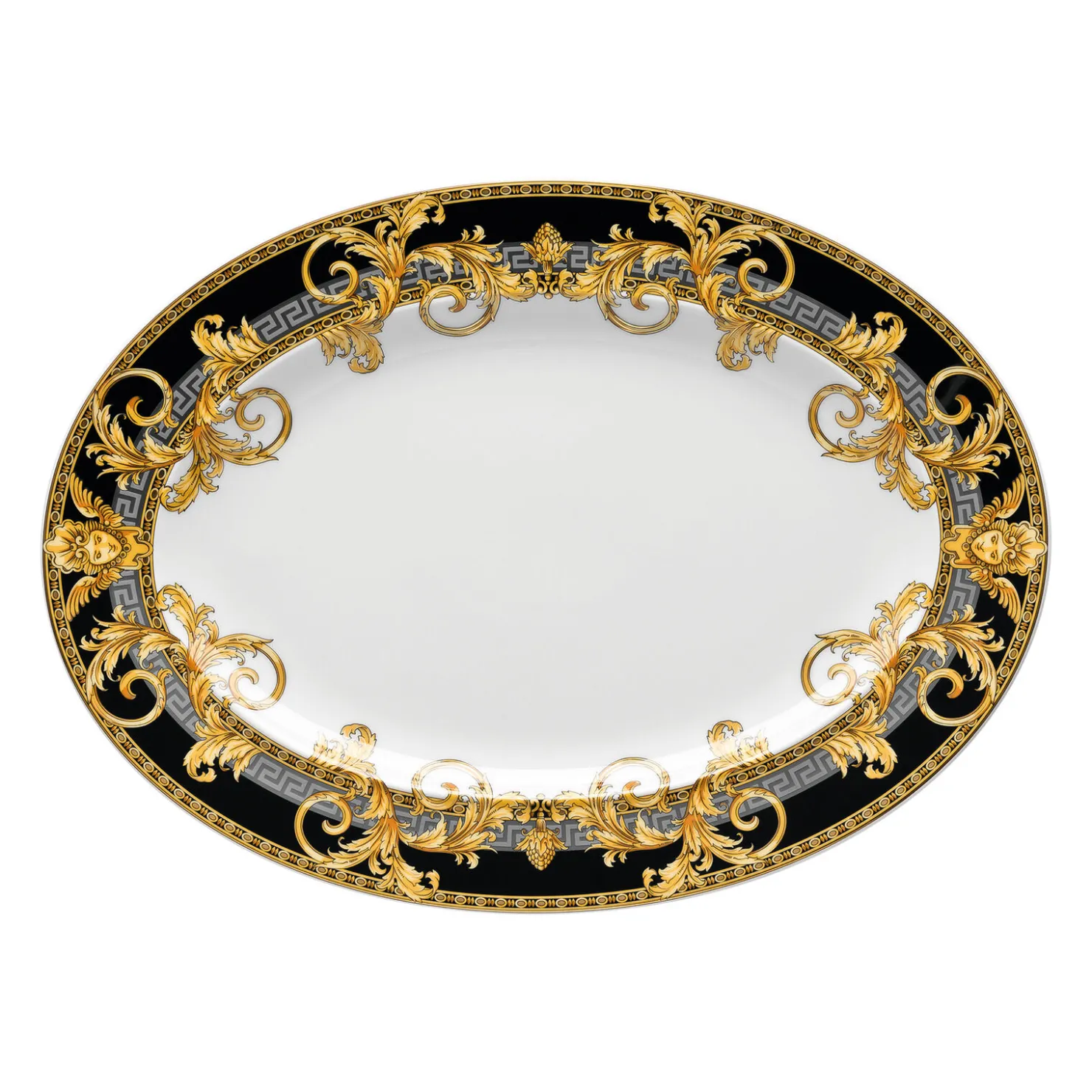 Versace Mittlere Servierplatten|Platte 34 cm