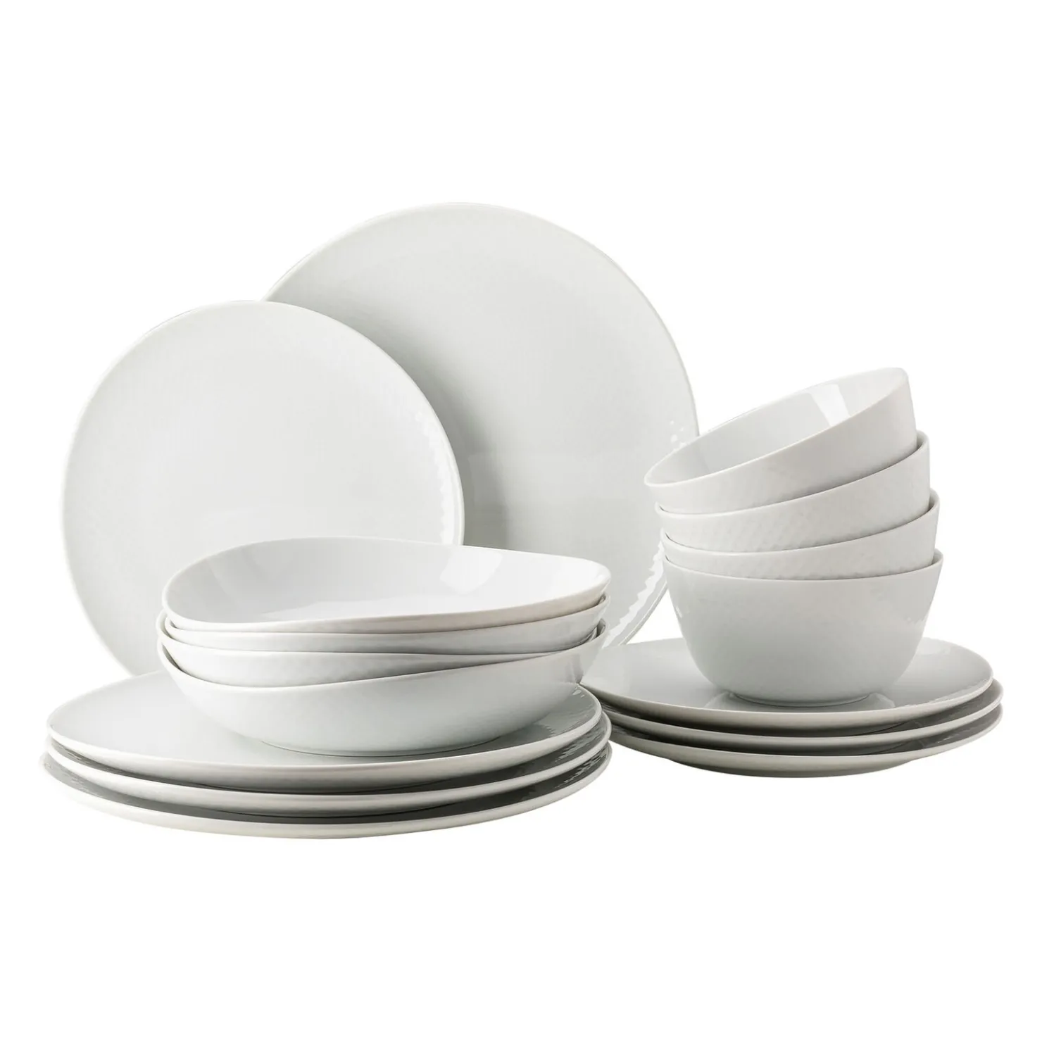 Rosenthal Geschirrsets Für 4 Personen|Set 16-tlg. mit Müslischalen