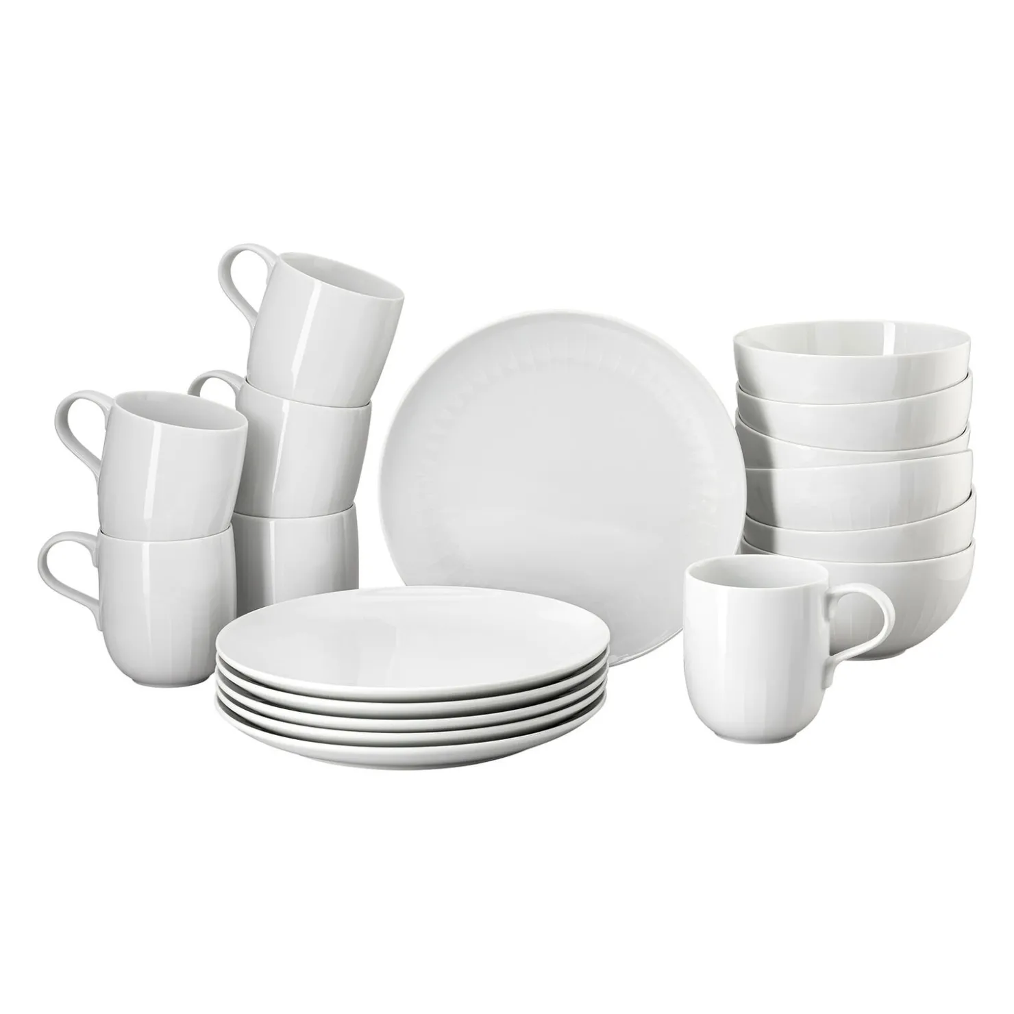 Rosenthal Geschirrsets Für 6 Personen|Set 18-tlg./Becher