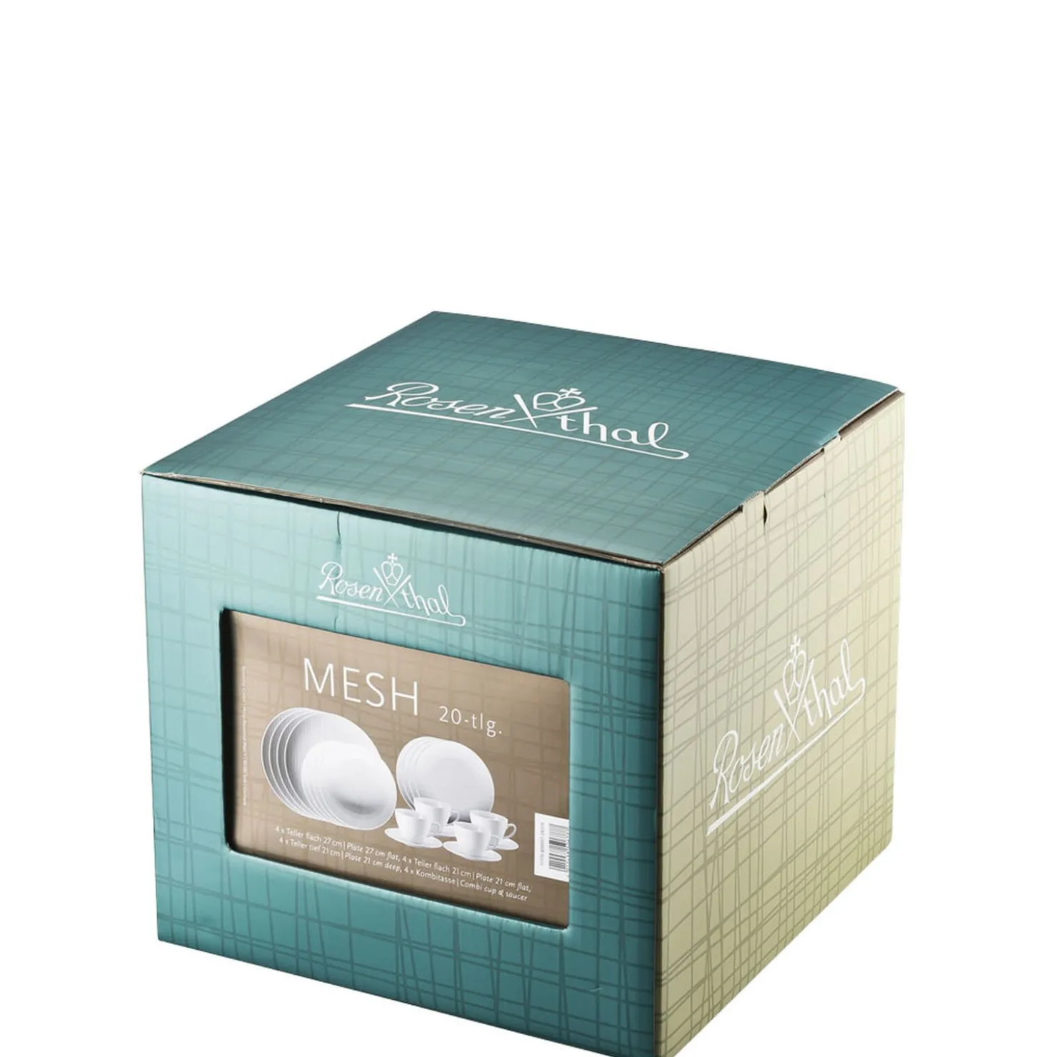 Rosenthal Geschirrsets Für 4 Personen|Set 20-tlg./Kombitasse