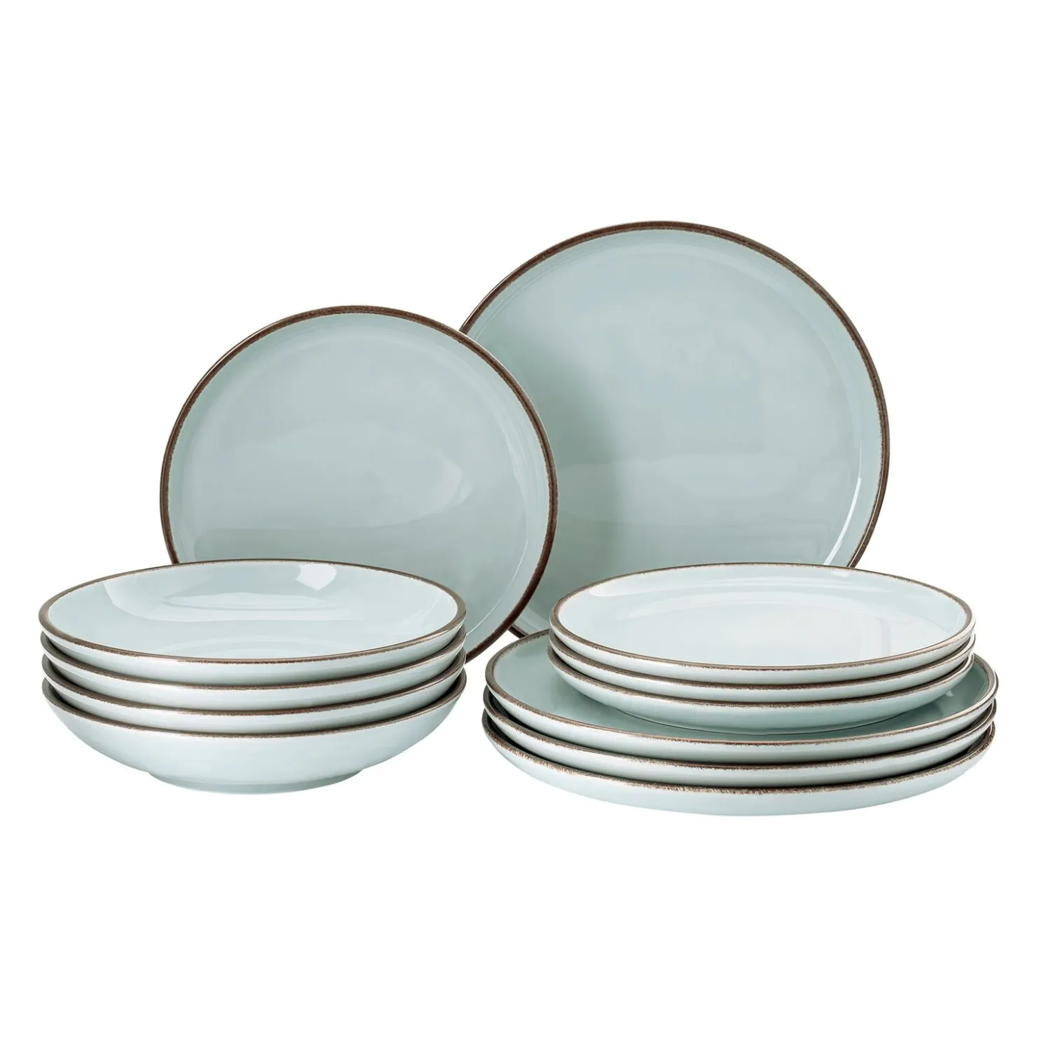 Rosenthal Tellersets|Geschirrsets Für 4 Personen|Starter-Set 12-tlg.