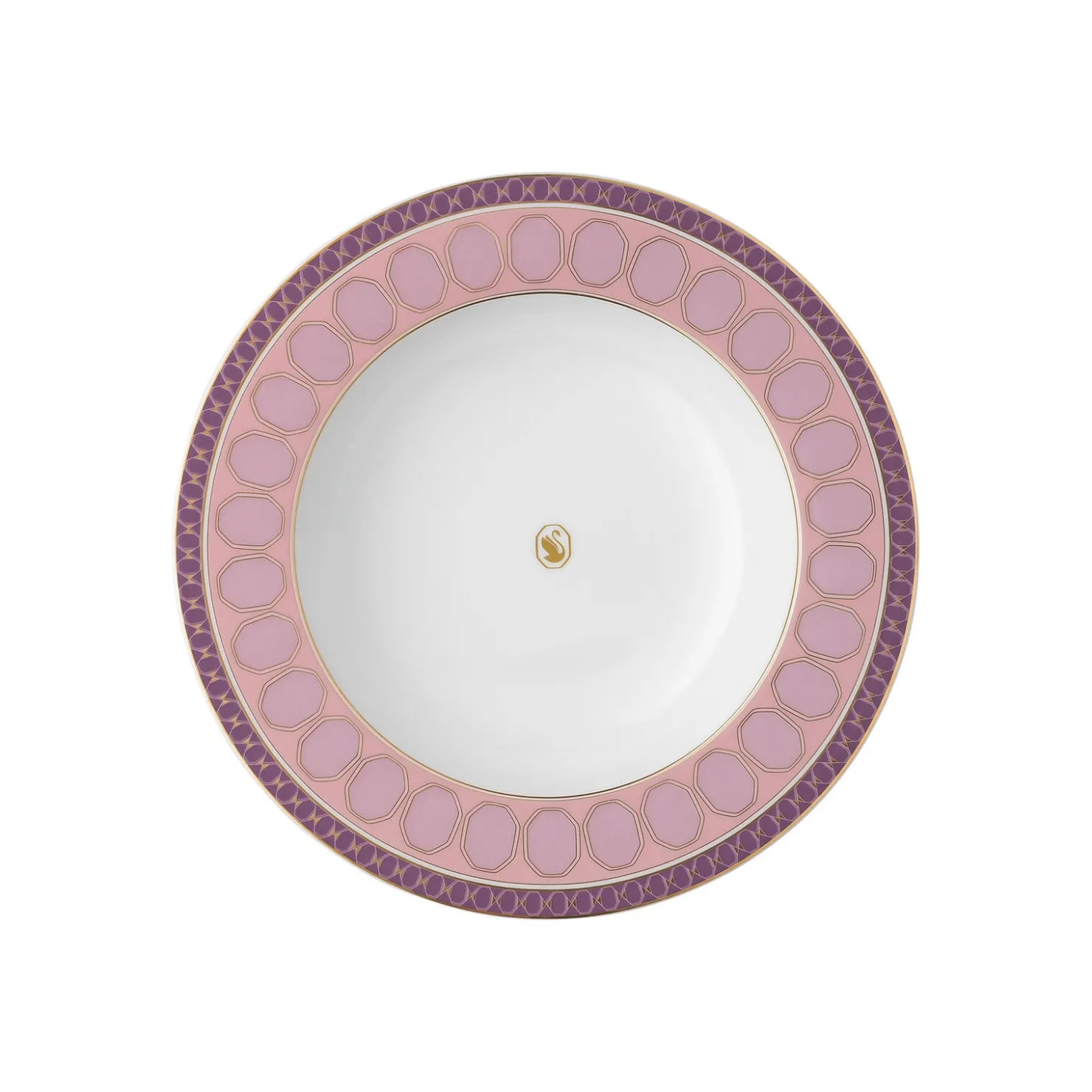 Swarovski x Rosenthal Tiefe Teller|Suppenteller|Suppenteller 24 cm