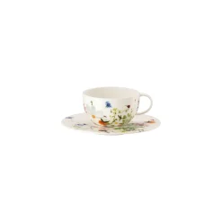 Rosenthal Teetassen|Cappuccinotassen|Tee-/Cappuccino-Untertasse
