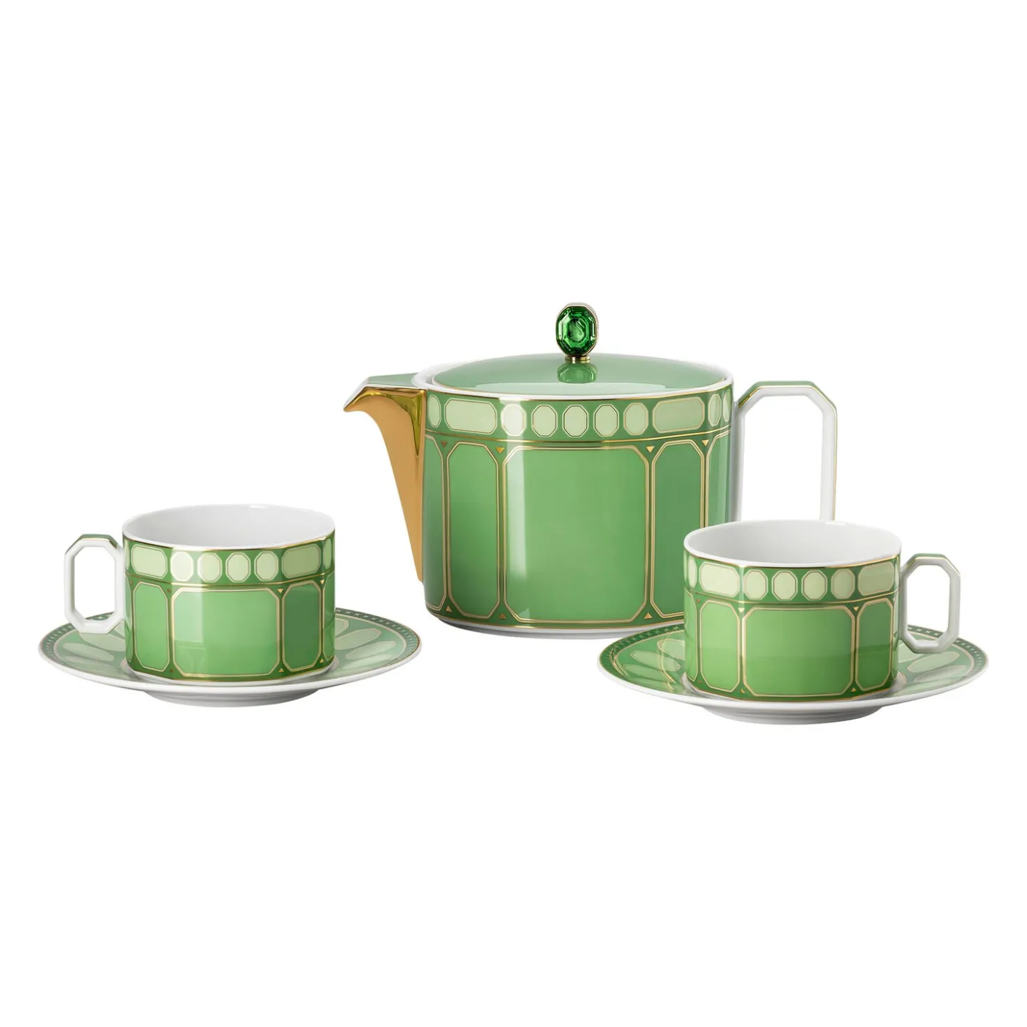 Swarovski x Rosenthal Geschirrsets Für 2 Personen|Teeset 5-tlg.