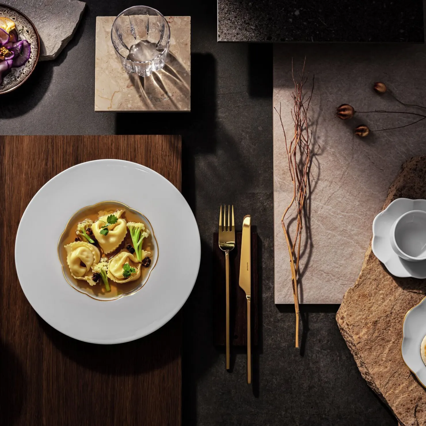 Rosenthal Flache Teller|Platzteller|Teller 30 cm flach glänzend