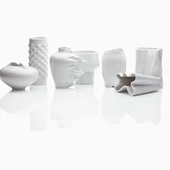 Rosenthal Miniaturvasen|Weiße Vasen|Vase 10 cm