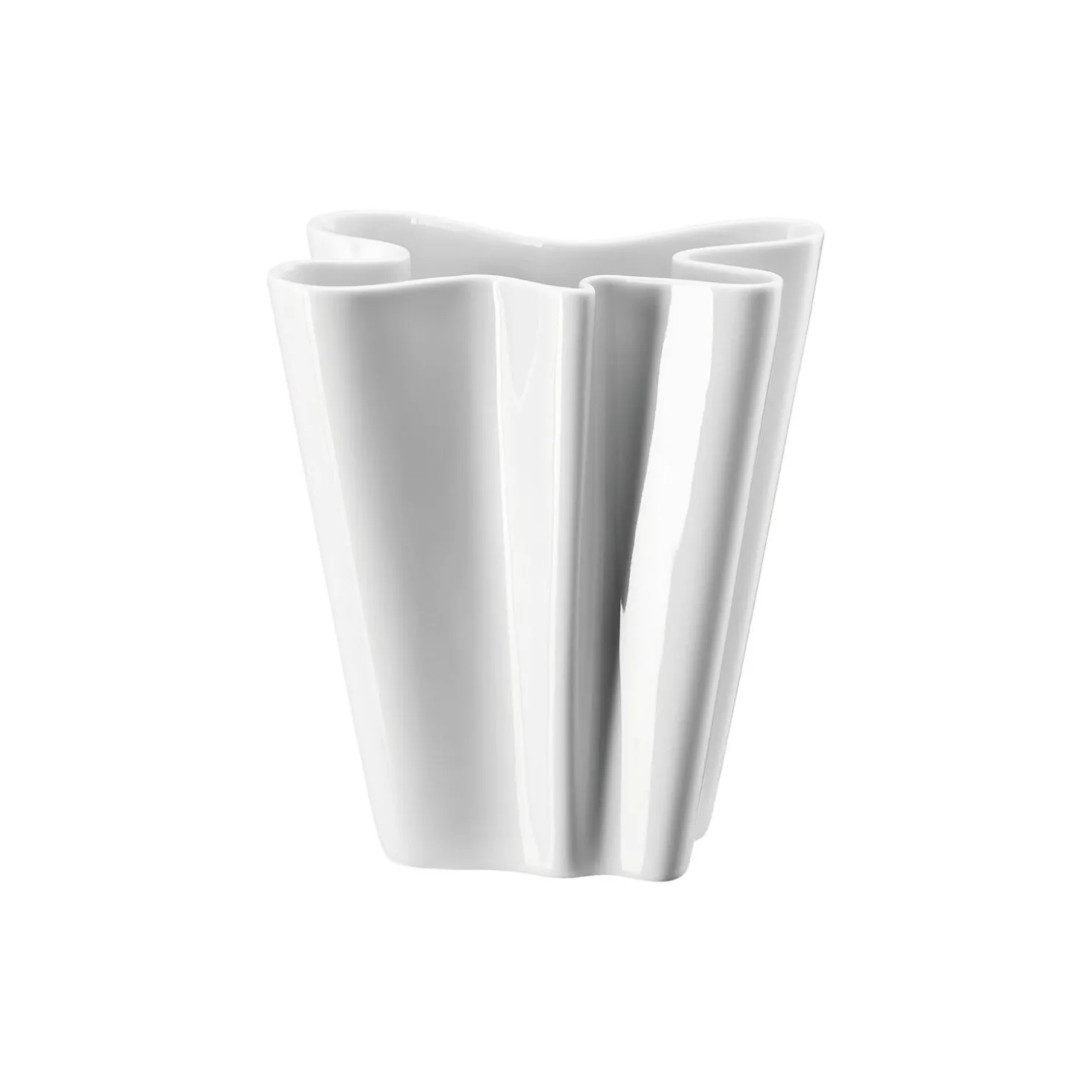 Rosenthal Weiße Vasen|Vase 20 cm